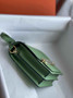Hermès Mini Roulis Bag Light Green Evercolor Gold Hardware H50302 - Default Title - View 3