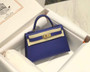 Hermes Kelly Mini II Bag 19 Gold Hardware with Epsom Dark Blue - Default Title - View 4