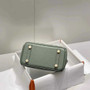 Hermès Birkin Mini Bag 20cm green togo leather with shoulder strap - Default Title - View 4