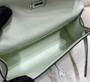 Hermes Kelly Bag 22 Light Green Swift Leather Silver Hardware - Default Title - View 6