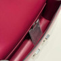 Hermes Constance Box Leather bag 24cm Red Silver H082682 - Default Title - View 9
