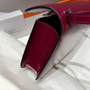 Hermes Constance Box Leather bag 24cm Red Silver H082682 - Default Title - View 3