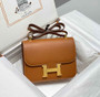 Hermes Constance 23 Box Epsom Leather Brown Gold H082810 - Default Title - View 1