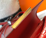 Hermes Constance Bag Red Crocodile Leather Gold H2807 - 18cm - View 7