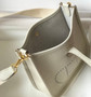 Hermes Evelyne III 18 Togo Leather Crossbody half Handmade Bag Gold Beige - Default Title - View 9