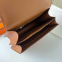 Hermes Constance Bag 19 Brown Epsom Leather Silver H0839337 - Default Title - View 4