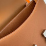 Hermes Constance Bag 19 Brown Epsom Leather Silver H0839337 - Default Title - View 8