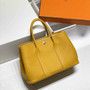 Hermes Garden Party 30 bag Yellow Togo leather - Default Title - View 1