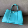 Hermes Garden Party 30 bag Epsom leather Blue - Default Title - View 2