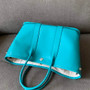 Hermes Garden Party 30 bag Epsom leather Blue - Default Title - View 5