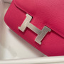 Hermes Constance Bag 19 Plum Epsom Leather Gold H0839319 - Default Title - View 5