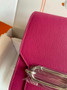 Hermès Mini Roulis Bag Pink Purple Evercolor Silver Hardware H50326 - Default Title - View 6