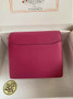 Hermès Mini Roulis Bag Pink Purple Evercolor Silver Hardware H50326 - Default Title - View 3