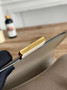 Hermes Constance Epsom Leather 19cm Gray Gold H082205 - Default Title - View 7