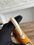 Hermes Kelly Bag 19 Epsom Leather Yellow Silver H82327 - Default Title - View 5