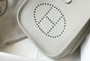 Hermès Evelyne 18 Togo Leather Shoulder Mini Bag Silver Light Gray - Default Title - View 5