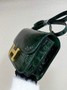 Hermes Constance Crocodile Leather Green Gold H282267 - 19cm - View 6