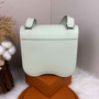 Hermès Della Cavalleria Mini Bag Light Blue Epsom Calfskin Silver Hardware - Default Title - View 3