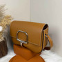 Hermès Della Cavalleria Elan Bag in Brown Epsom Calfskin Silver Hardware - Default Title - View 2