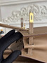Hermès Birkin 25 Bag Gray Epsom Leather H625655 - gold - View 13