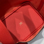 Hermès Picotin Lock 18 pocket bag Togo Leather Red H9352008 - silver - View 8