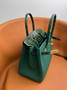 Hermès Birkin Bag Dark Green Crocodile Togo Gold Hardware H8603 - W25×H20×D13cm - View 6