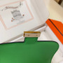 Hermes Constance Bag 19 Green Epsom Leather Gold H083915 - Default Title - View 9
