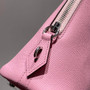 Hermes Bolide 1923 Bag 25 in Pink Epsom Calfskin Silver Hardware - Default Title - View 7