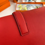 Hermes Wallet Clutch Swift Leather 29cm In Red - Default Title - View 5