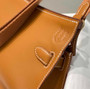Hermes Jypsiere mini bag Tan Swift Leather Gold H25608 - Default Title - View 8