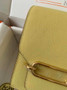 Hermès Mini Roulis Bag Light Yellow Evercolor Gold Hardware H50329 - Default Title - View 6