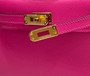 Hermes Mini Kelly II Bag 19 Gold Hardware with Epsom Plum - Default Title - View 8