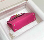 Hermes Mini Kelly II Bag 19 Gold Hardware with Epsom Plum - Default Title - View 4