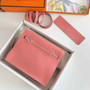 Hermès Kelly Danse II pink Evercolor leather with Silver - Default Title - View 2