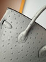 Hermès birkin bag 25cm ostrich leather