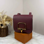 Hermès Della Cavalleria Mini Bag Epsom Calfskin Wine Red Gold Hardware - Default Title - View 2