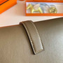 Hermes Wallet Clutch Swift Leather 29cm In Gray - Default Title - View 5