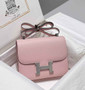 Hermes Constance 23 Box Epsom Leather Light Pink Silver H082804 - Default Title - View 1