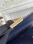 Hermes Constance Epsom Leather 19cm Gold Navy Blue H082245 - Default Title - View 8