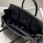 Hermès Birkin Mini Bag 20cm black togo leather with shoulder strap - Default Title - View 6