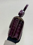 Hermes Constance Crocodile Leather Dark Purple Silver H282270 - 19cm - View 6