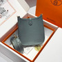 Hermes Mini Evelyne 16 Bag in Taurillon Clemence Leather H069427 - Default Title - View 2