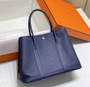 Hermes Garden Party 36 bag Navy Blue Togo leather - Default Title - View 1