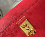 Hermes Kelly Mini II Bag Red Epsom with Gold Hardware 19 - Default Title - View 7