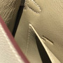 Hermes Kelly Mini II Bag 19 Gold Hardware with Epsom Clothing Gray - Default Title - View 9