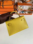 Hermès Kelly II Sellier Mini 2024 Yellow Goatskins Leather Silver - Default Title - View 3