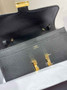 Hermes Constance Long To Go wallet H080126 Black Gold - Default Title - View 4
