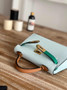 Hermes Kelly Bag 19 Light Blue Epsom Leather Gold H82305 - Default Title - View 8
