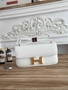 Hermès Constance bag in White Epsom leather H382651 - Gold - View 3