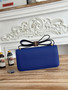 Hermès Constance bag in Dark Blue Epsom leather H382696 - Gold - View 5